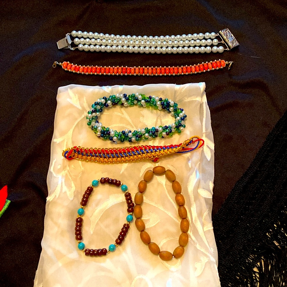 Multicolor Beaded Bracelet Collection